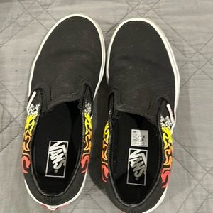Boys Vans slip one worn once